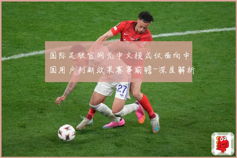 国际足联官网无中文模式仅面向中国用户判断效果赛事前瞻-深度解析
